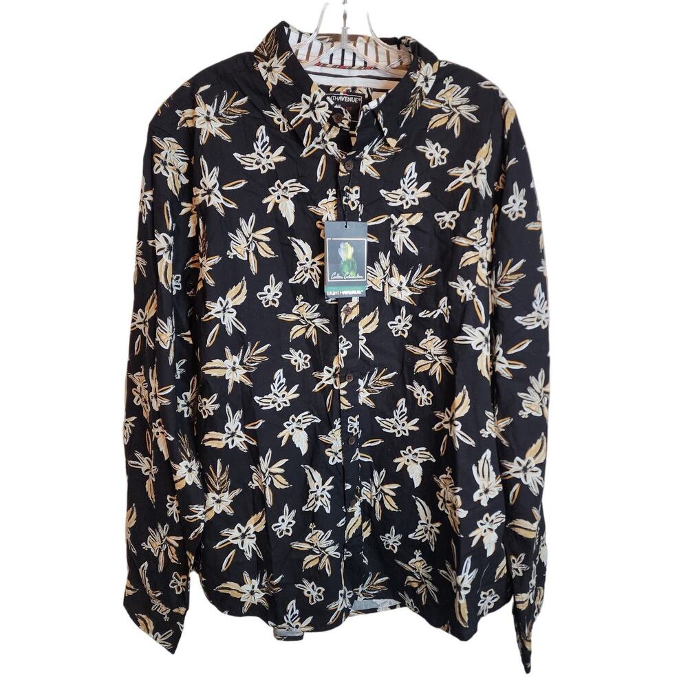 Eighth Avenue Floral Buttondown, NWT, XL